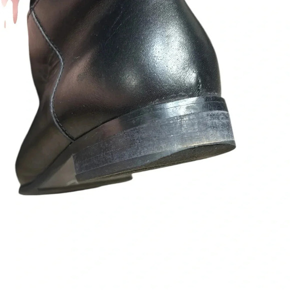 Aquatalia boots,vtg,women 7.5,knee high ,tall,riding boots,pre owned,black - Picture 6 of 15